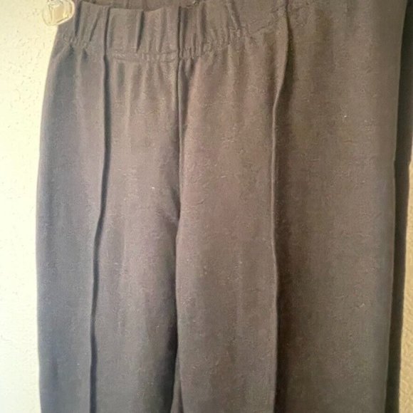 Lilly Pulitzer Travel Pants Women's XS Pleated Black Elastic Waist Stretch - Picture 2 of 5